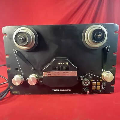 Vintage Telex Magnecord 3000 Series Reel To Reel Tape Recorder RR2. • $250