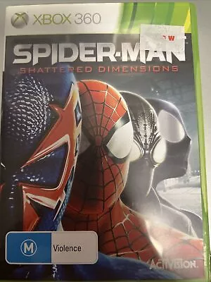 Spiderman Shattered Dimensions - Xbox 360 Very Good Condition With Manual • $90