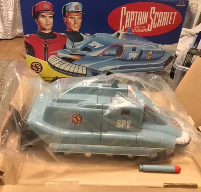 £284.99 • Buy 1993 CAPTAIN SCARLET VIVID  TOYS 104 SPV SPECTRUM PURSUIT VEHICLE Mint Condition
