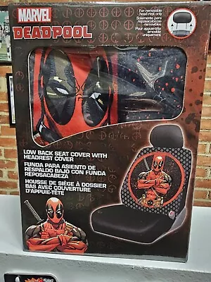 Marvel Deadpool Universal Fit Car Truck SUV Seat Cover • $18