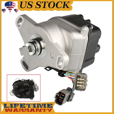 $73.31 • Buy Ignition Distributor For Acura Honda B16A B16A2 B18C DOHC VTEC TD44U& TD68U OBD1