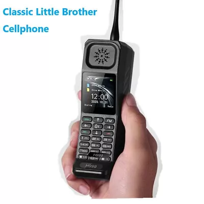 Mini Classic Vintage H999 Telephone Loud Speaker Power Bank Dual SIM Cell Phone • $55.99