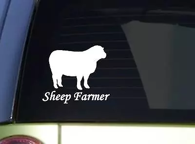 Sheep Farmer Sitcker *I918* 6 Inch Decal • $3.39