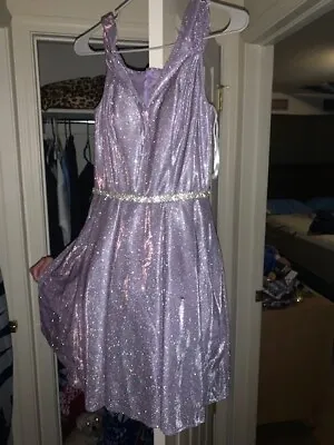 Beautiful Purple Prom Dress Size Small By EVA • $125