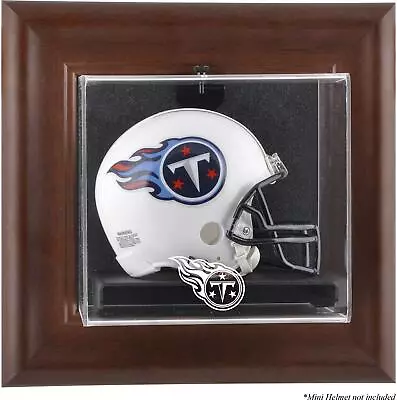 Titans Brown Frame Mini Helmet Display Case - Fanatics • $79.99