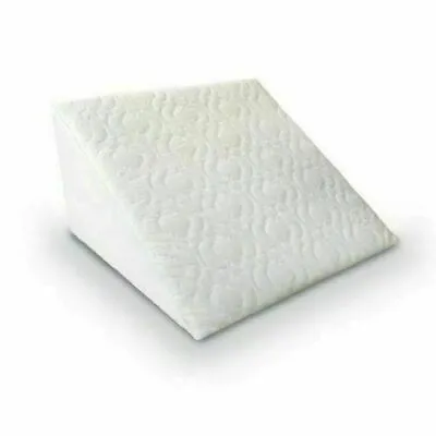 Large Acid Reflux Pain Support Bed Wedge Pillow Quilted Removable Zip Cover • £16.91