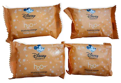 Disney Resorts H20 Facial Soap Blushing Orange Travel Size Mickey Mouse 4 Bars D • $16.97