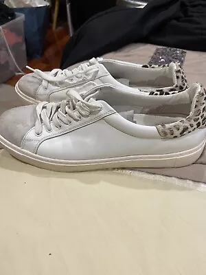 $10 • Buy DOF Women’s Leather Sneakers - White- Made In Italy Size 42 Rp$300