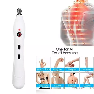 Electronic Acupuncture Pen Point Massager ElectricMeridian Laser Therapy Massage • $11.98