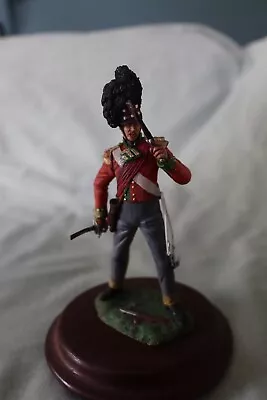 Pre-owned White Metal Figure Kit Of A Highland Officer At Waterloo 1815. • £50