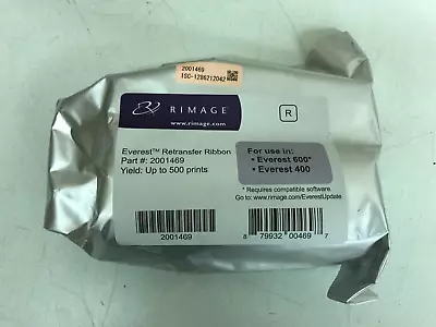 Genuine Sealed Rimage Everest 400 600 Retransfer Ribbon 2001469 • $54.99