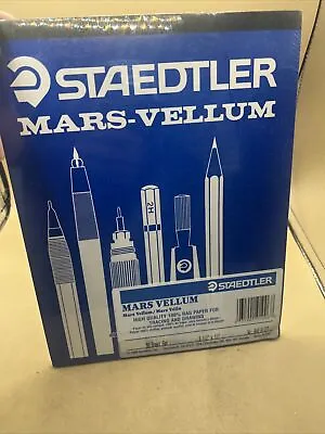 Mars-Vellum Staedtler High Quality 100% Rag Paper For  Tracing And Drawing • $9.99