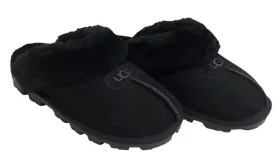 New Women's Shoes UGG Brand 5125 Classic Comfy Coquette Slippers Black Soze 9 • $107.99