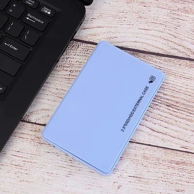 2.5 Inch HDD - SSD External USB 3.0 To SATA Hard Drive Enclosure Caddy Case • £5.55