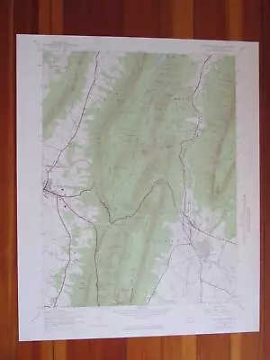 McConnellsburg Pennsylvania 1974 Original Vintage USGS Topo Map • $39.95
