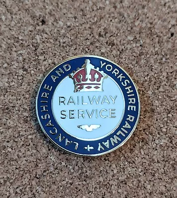 Lancashire & Yorkshire Railway Reproduction First World War Service Enamel... • £4.75