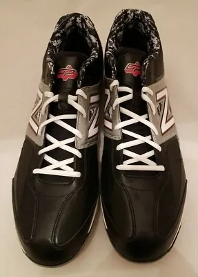 New Balance MB4040DP Baseball Metal Spike BLACK/GREY Mens US 16 D Shoe NIB • $12.49