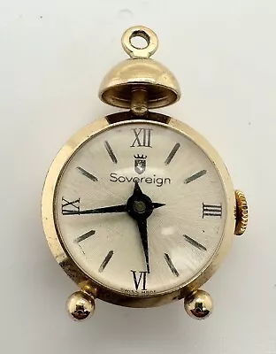 Vintage Sovereign Pendant Watch Swiss Manual Wind • $59