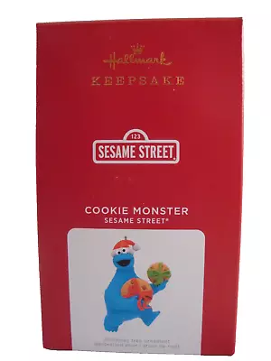 2021 Hallmark Sesame Street Cookie Monster Ornament New • $29.95