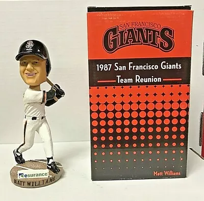 1987 Team Reunion 2007 San Francisco Giants SGA Matt Williams Bobblehead NIB • $129.95