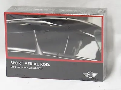 OEM Mini Cooper Sport Aerial Rod Antenna 83 Mm 3.27 Inches Black 65202296772 • $32.55