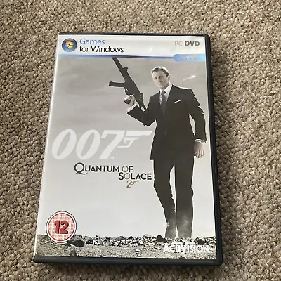 007 - Quantum Of Solace - Pc - Windows - 2008 - Includes Manual • £16.99