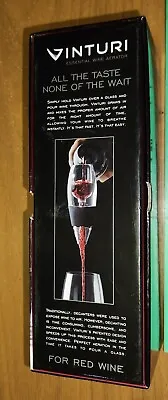 Vinturi Essential Red Wine Aerator Decanter Stand Filter  • $6