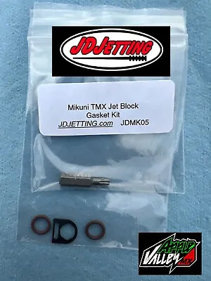 JD Jetting Jet Block Gasket Kit Mikuni TMX Jet Block JDMK05 • $14.95