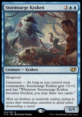 $12.99 • Buy STORMSURGE KRAKEN Commander 2014 MTG Blue - Kraken Rare
