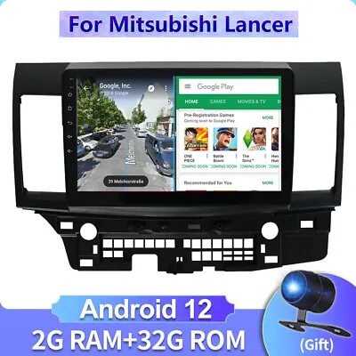 $275.99 • Buy 10.1  Android 12 Car GPS Head Unit For Mitsubishi Lancer CJ Stereo Rockford DAB+