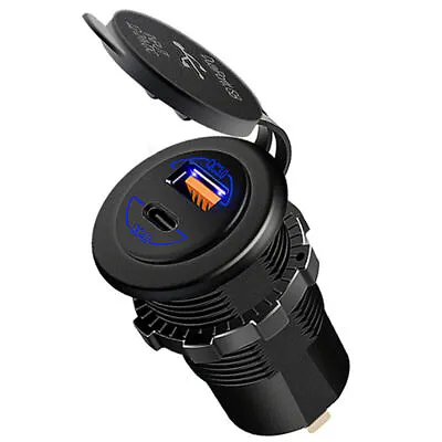 Quick Charger Car Cigarette Lighter Socket Dual USB Port Charging Power Outlet • $15.48