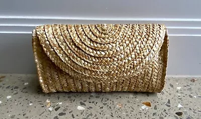 Raffia Clutch Bag • £23