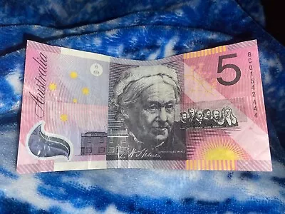 Rare Australian Federation $5 Dollar Note • $500