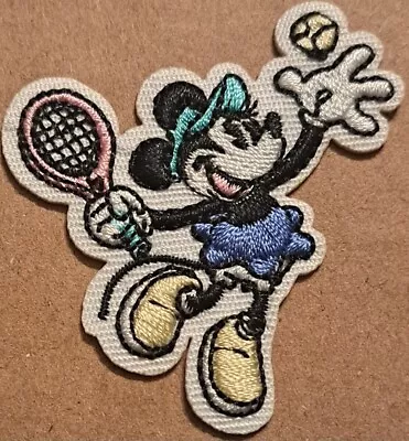 Disney Minnie Mouse With Tennis Embroidered Iron On Patch • $7