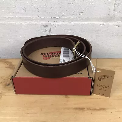 NWT Red Wing Heritage Belt Mens Size 40 Brown Vegetable Tanned Leather 96561 New • $69.95