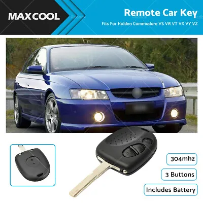 3 Buttons Complete Remote Car Key 304MHz For Holden Commodore VS VR VT VX VY VZ • $55