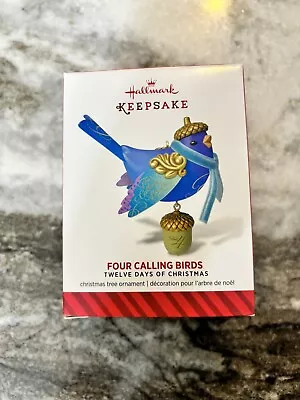 Hallmark QX9103 4th In The Twelve Days Of Christmas Series Four Calling Birds • $12.99