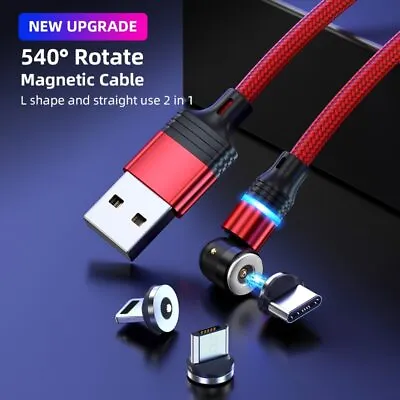 $5.49 • Buy Magnetic Charging Cable Magnet Charger Micro USB Type C Cord USB Cable For...
