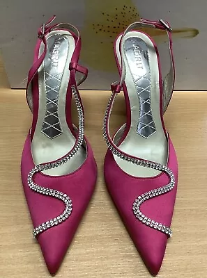 Magrit Shoes- Satin Shoe With Diamanté Size 4 • £40