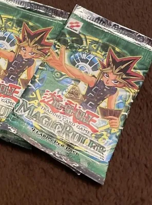 1 Pack Yu-Gi-Oh Magic Ruler Booster Pack Sealed Konami Square Logo Unlimited • $100