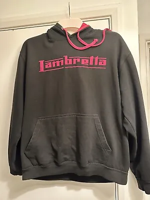 ~* Lambretta - Hoody / Hoodie  - Black + Pink - Size M *~ • £5