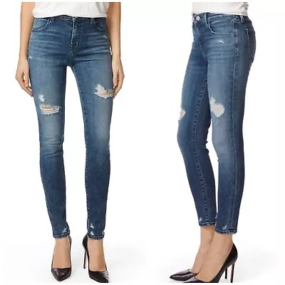 NWOT! J Brand 835 Mid-Rise Distressed Cropped Skinny Ankle Jeans In Moonstruck • $39.99