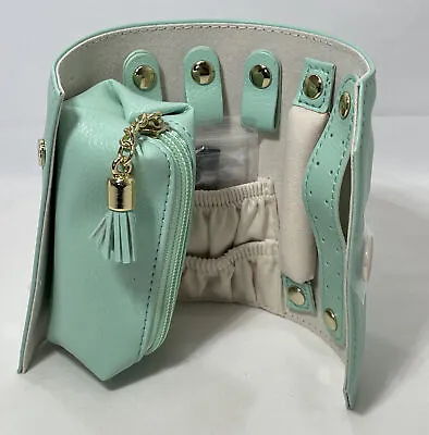 Travel Organizer Jewelry Roll Bag Foldable Case Organizer Pouch Makeup Jewelry • $8.50