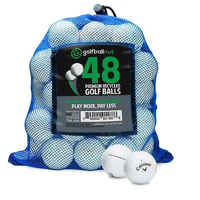 Callaway Super Soft Near Mint Used Recycled Golf Balls Mesh Bag Included • $33.99