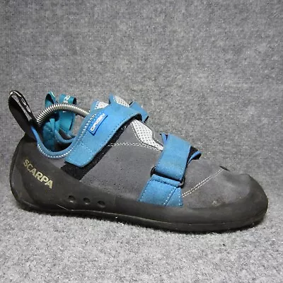 Scarpa Origin Rock Climbing Shoes Mens Size 10 Blue Gray • $59.99