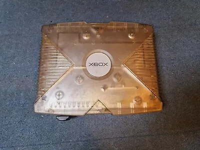 XBOX Original Console Crystal CONSOLE ONLY TESTED WORKING • £49.99