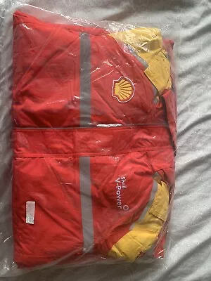 Ferrari Scuderia Shell V Power Fleece Lined Jacket F1 Formula 1 • £200