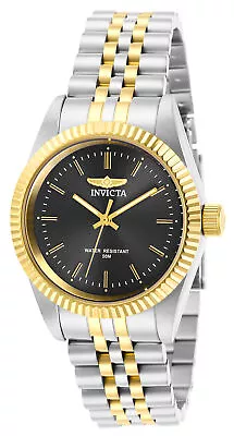 Invicta Women's Watch Specialty Charcoal Dial Silver Two Tone Bracelet 29400 • $53.61