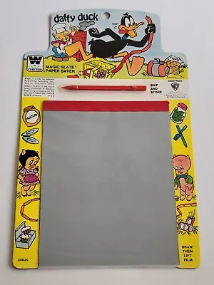 Daffy Duck Magic Slate Paper Saver Vintage Looney Tunes Whitman 1977 X4442G NOS • $40.04