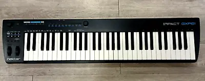 Nektar Impact GXP61 MIDI Aftertouch Keyboard + Yamaha Sustain Pedal + Bitwig • $179
